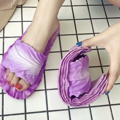 The Same Cabbage Flip-flops Creative Funny..