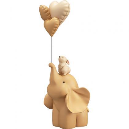 Creative Cute Baby Elephant Sculpture Decoration,..