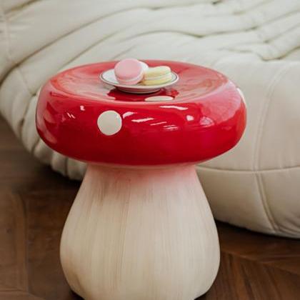 Cute Mushroom Coffee Tables Decoration Resin..