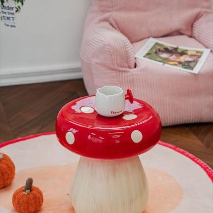 Cute Mushroom Coffee Tables Decoration Resin..