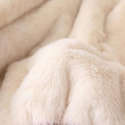 Winter Thicken Warm Parkas Women Lining Fleece..