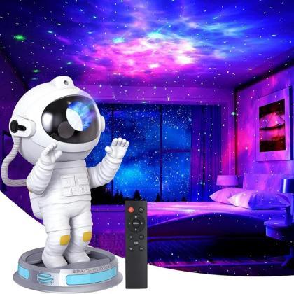 Astronaut Starry Sky Projector Lamp With Remote..
