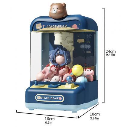 Space Bear Themed Claw Machine With Light-up..