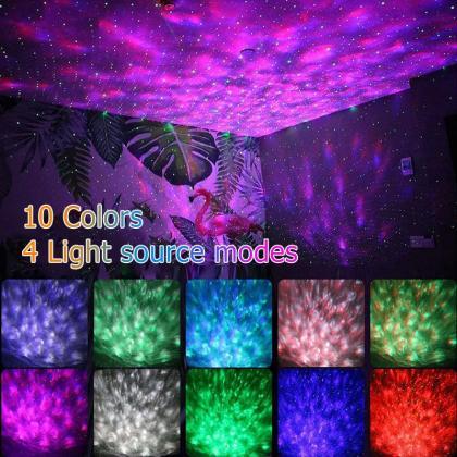Starry Night Light Projector With Bluetooth Music..