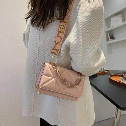 Winter Large Shoulder Bags For Women Stone Pattern..