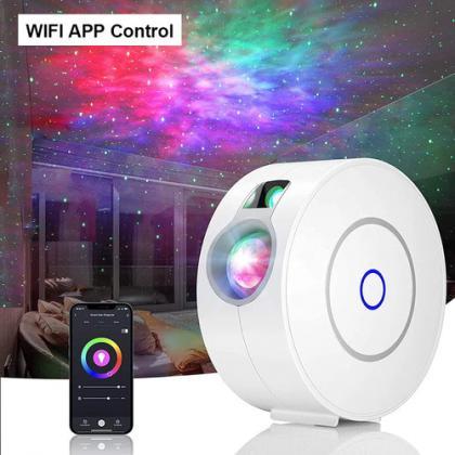 Smart Wifi Galaxy Projector With Voice Control..