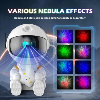 Astronaut Projector Night Light With Multiple..