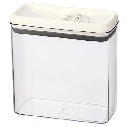 Airtight Clear Container Storage Set With White..