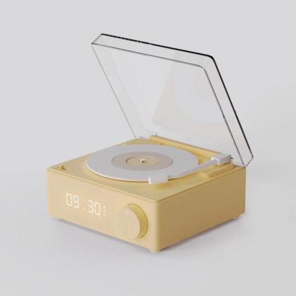 Modern Portable Turntable Vinyl Player With..