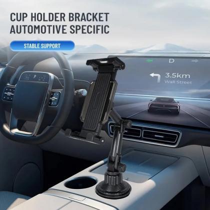 Adjustable Cup Holder Car Mount For Smartphones