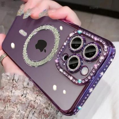 Luxury Bling Crystal Iphone Case Protective Cover