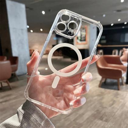 Clear Protective Phone Case With Built-in..