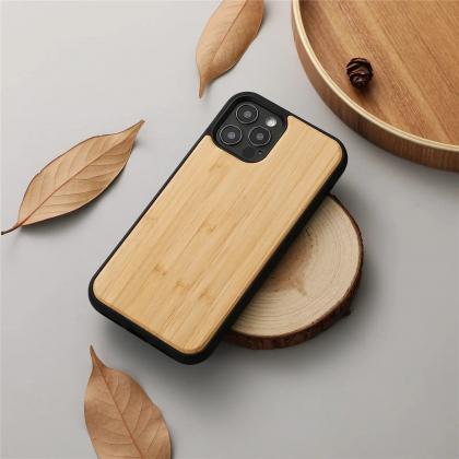 Elegant Wooden Grain Protective Iphone Case Cover