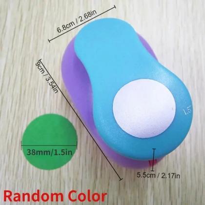 Assorted Size Circle Paper Punch Set Craft..