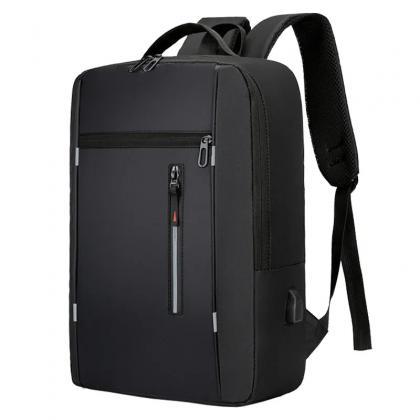 Sleek Water-resistant Anti-theft Laptop Backpack..