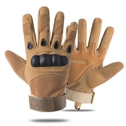 Tactical Military Gloves Hard Knuckle Protective..