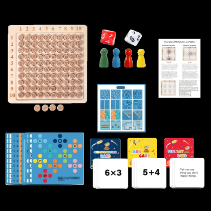 Educational Wooden Board Game For Children..
