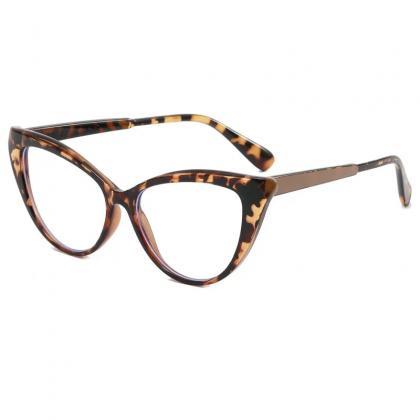 Stylish Tortoiseshell Frame Eyeglasses For Vision..