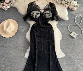 Lidia evening ball dress in soft tulle