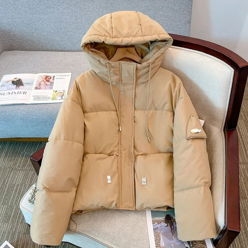Women Winter Jacket Down Cotton Parkas Korean Padded Casual Student Snow Wear Coat Puffer Jackets Parka Outerwear