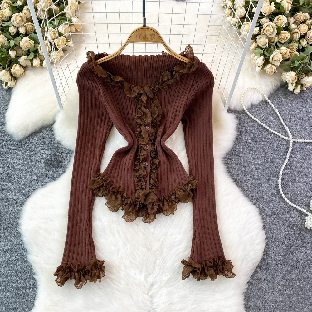 Romantic Ruffled Shirt