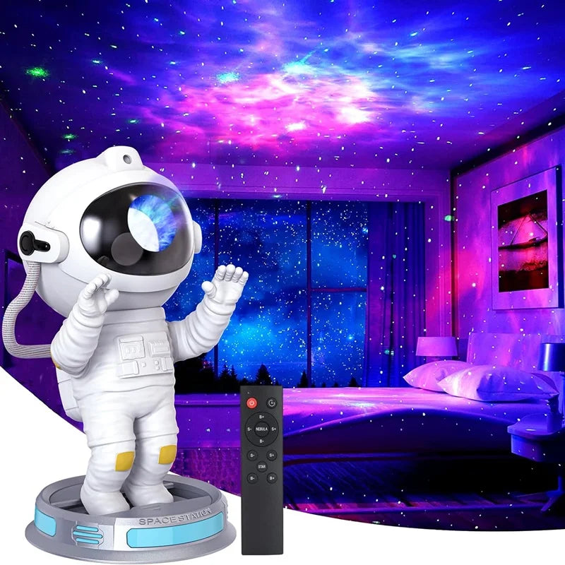 Astronaut Starry Sky Projector Lamp With Remote Control