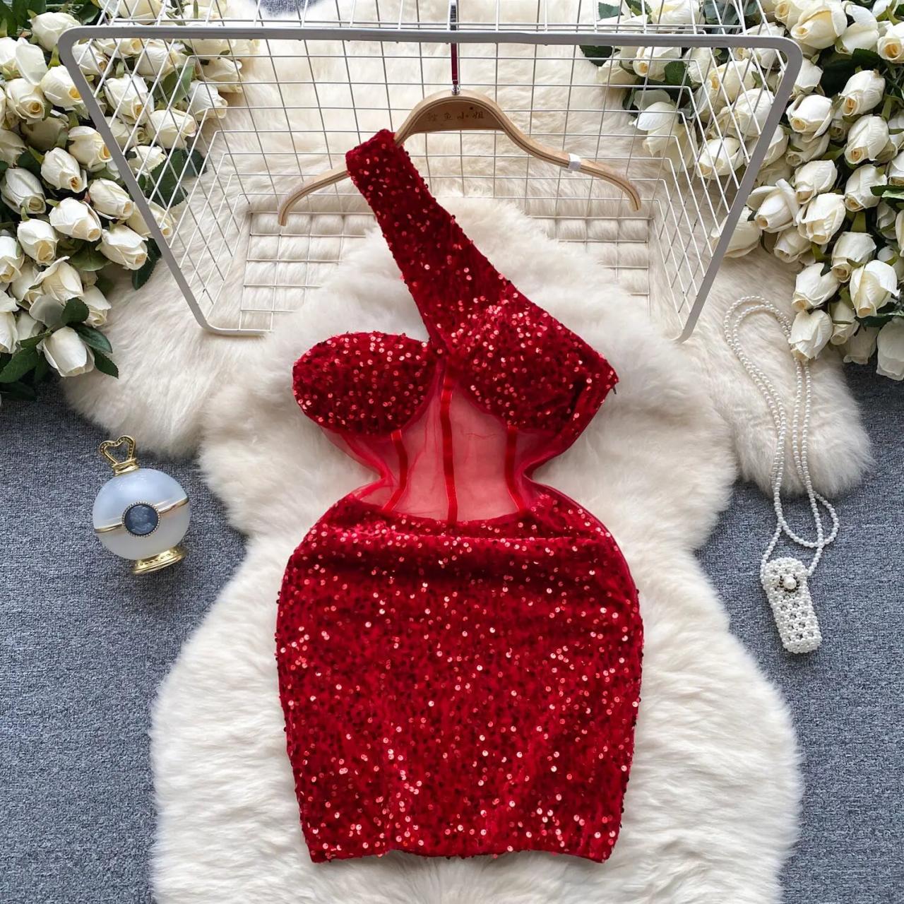 white christmas dresses Candy Cane Sparkle Red Tulle Christmas Dress