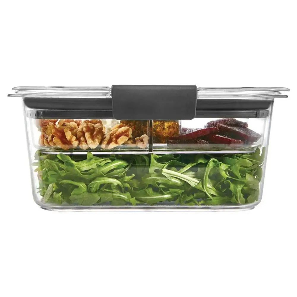 Bpa- Glass Meal Prep Container With Compartments