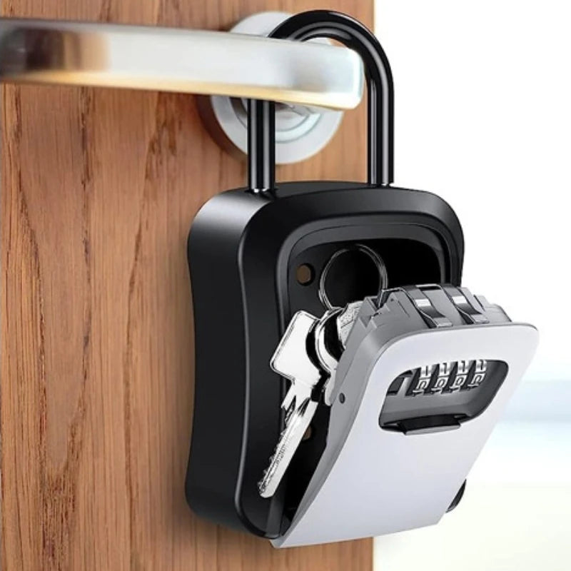 Wall-mounted Combination Key Lock Box Secure Storage
