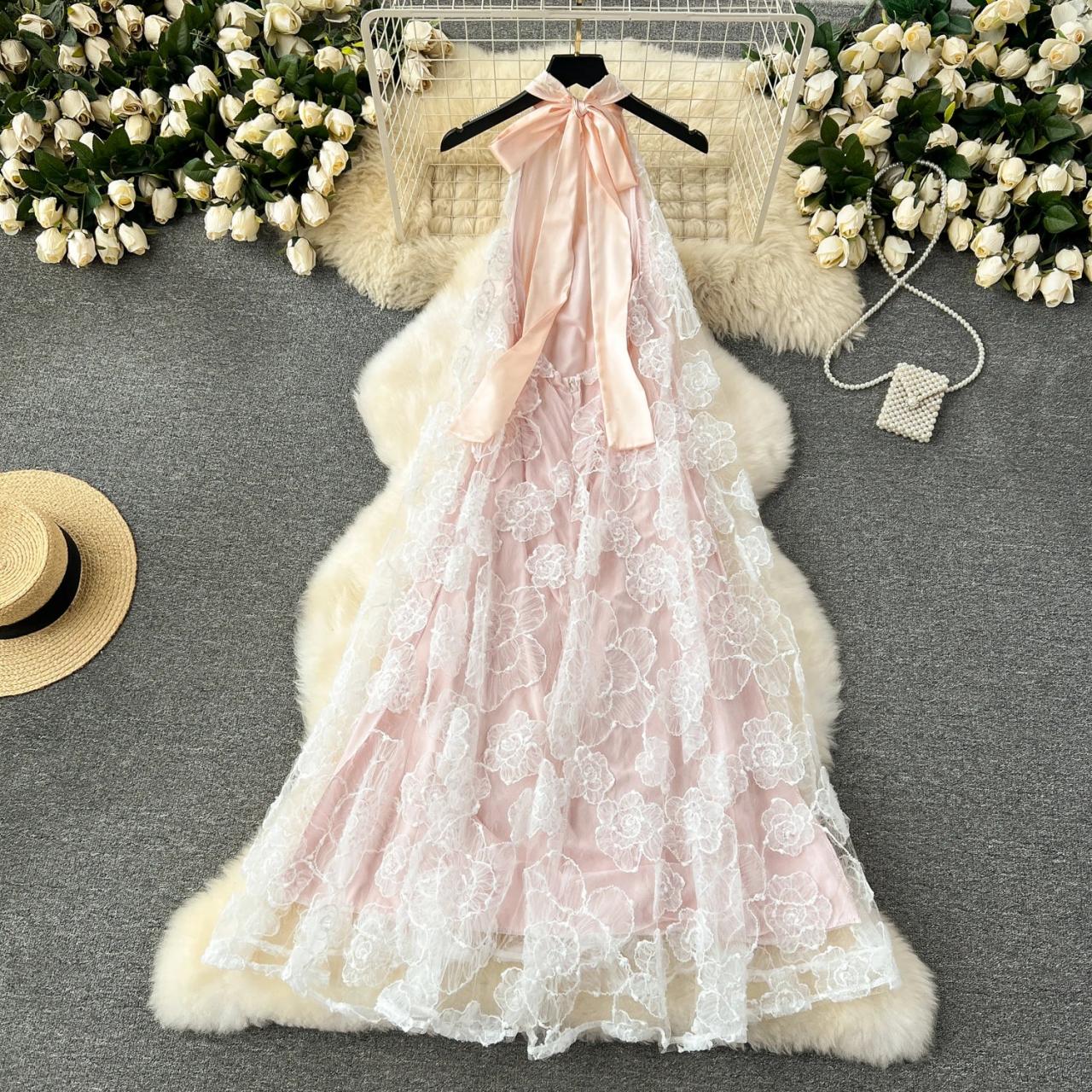 strapless open back dress YOU GIVE ME BUTTERFLIES MESH MAXI DRESS – AKIRA main image 1