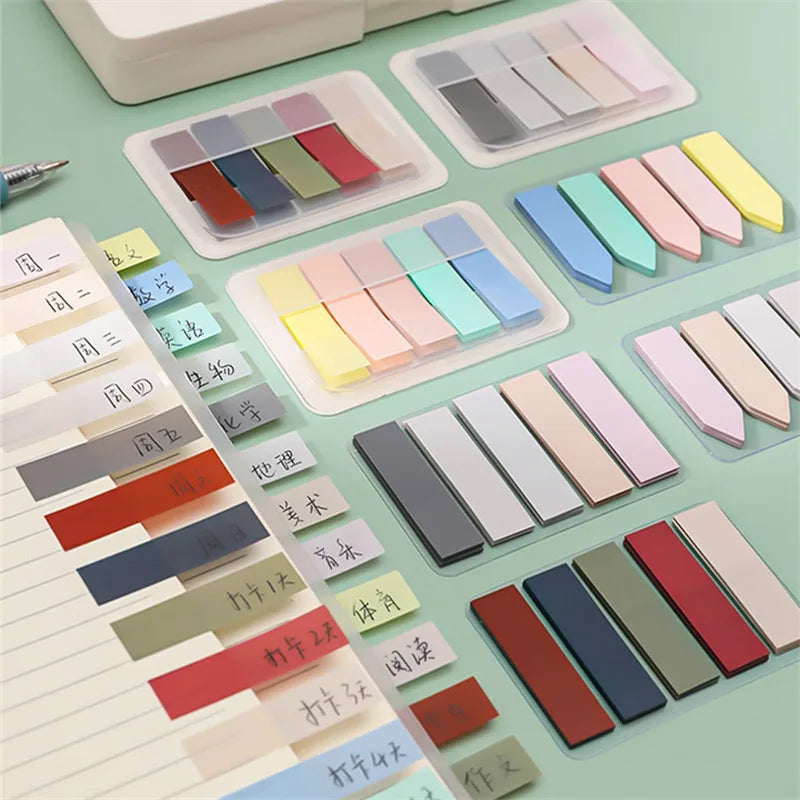 Assorted Colors Sticky Notes Set For Organization