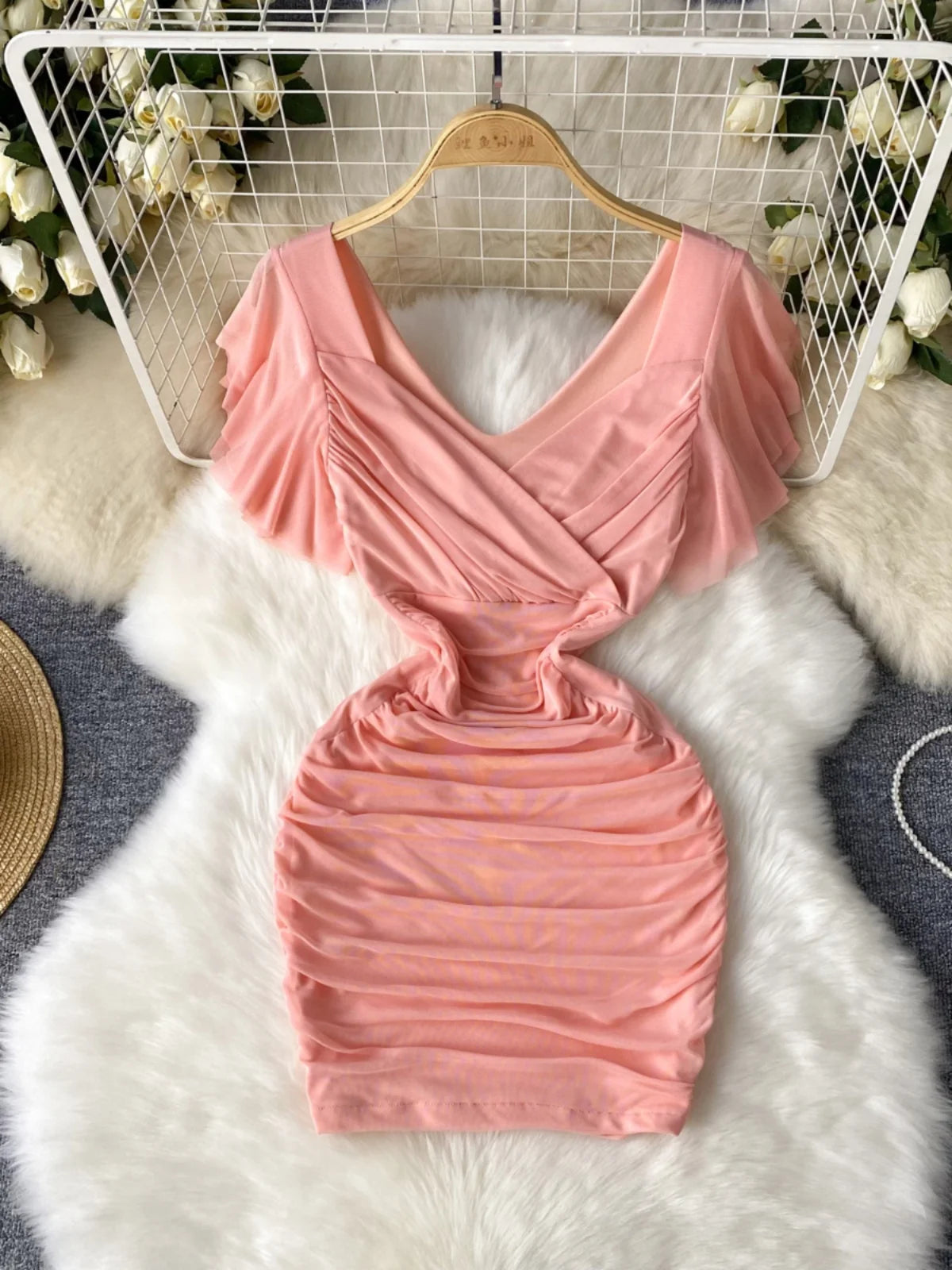 strapless open back dress Sassy Shortcake Rockin Runway Dress