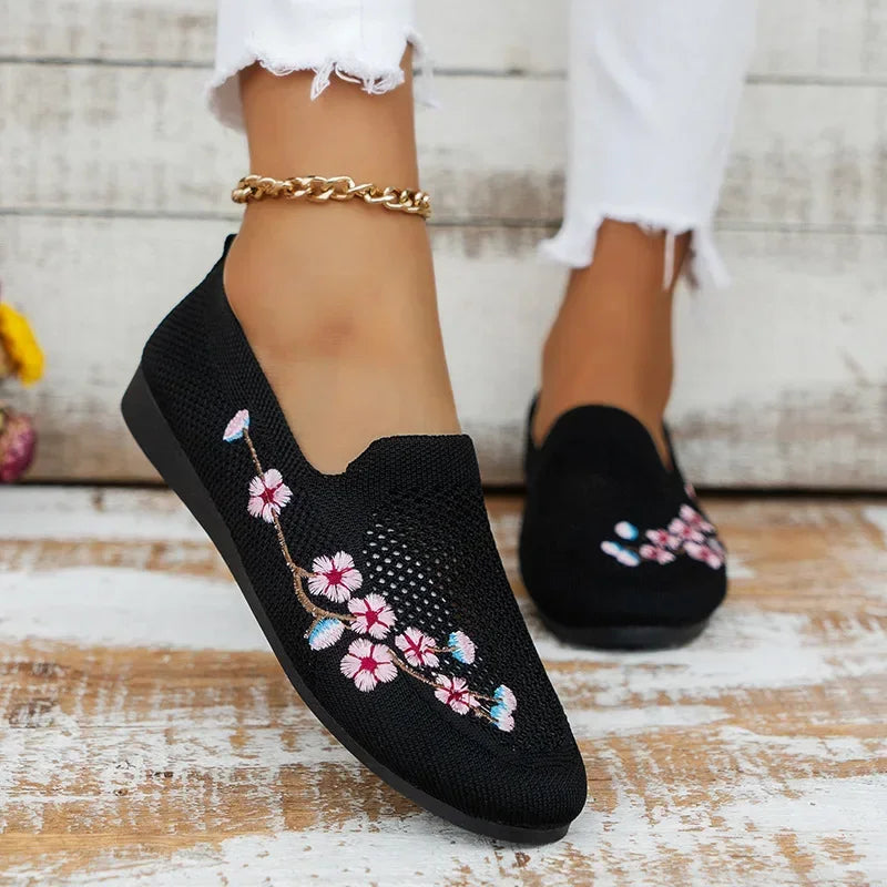 Floral loafers womens 2025