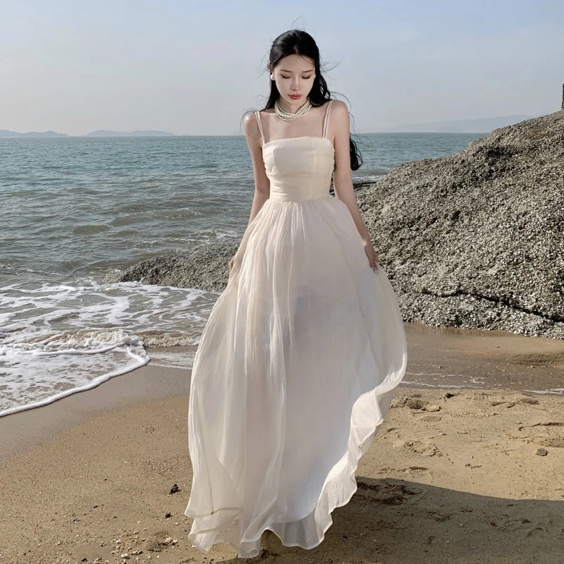 Elegant Beach Wedding Boho Maxi Dress For Women on Luulla
