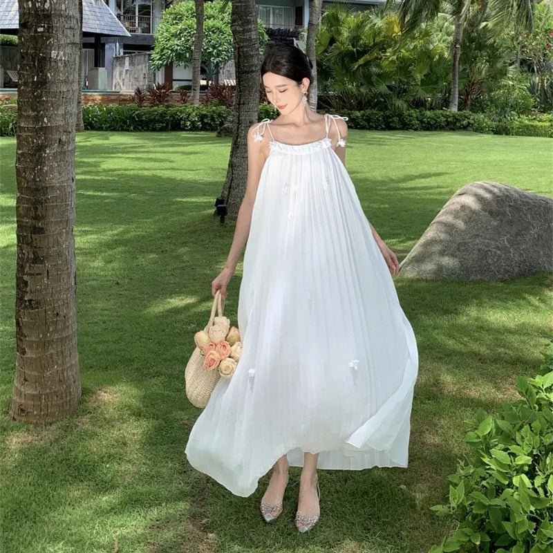 Knee Length Loose Summer Dresses For Ladies Bixox Women's Short