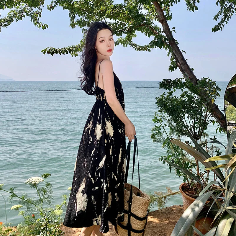 cotton green maxi dress Mint Velvet Green Cotton Halter Maxi Dress | Size XL | Green | Sleeveless main image 0