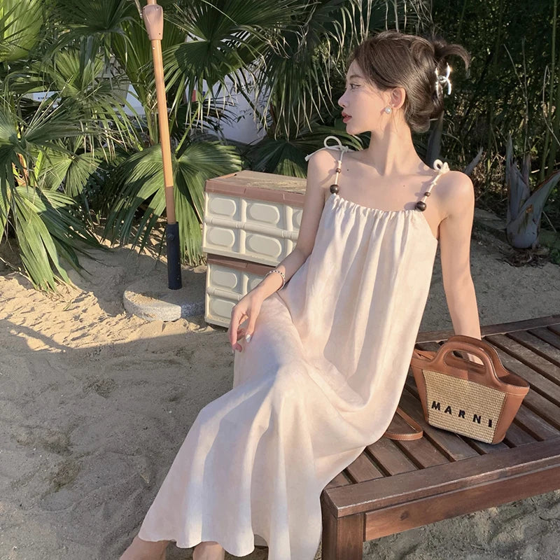 chinese dress ladies Verlaine Beige Maxi Dress - US 4