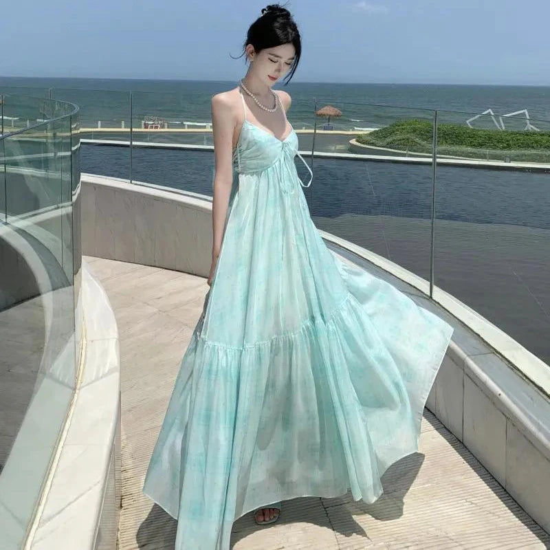 princess polly baby blue dress Blue Beach Dresses main image 1