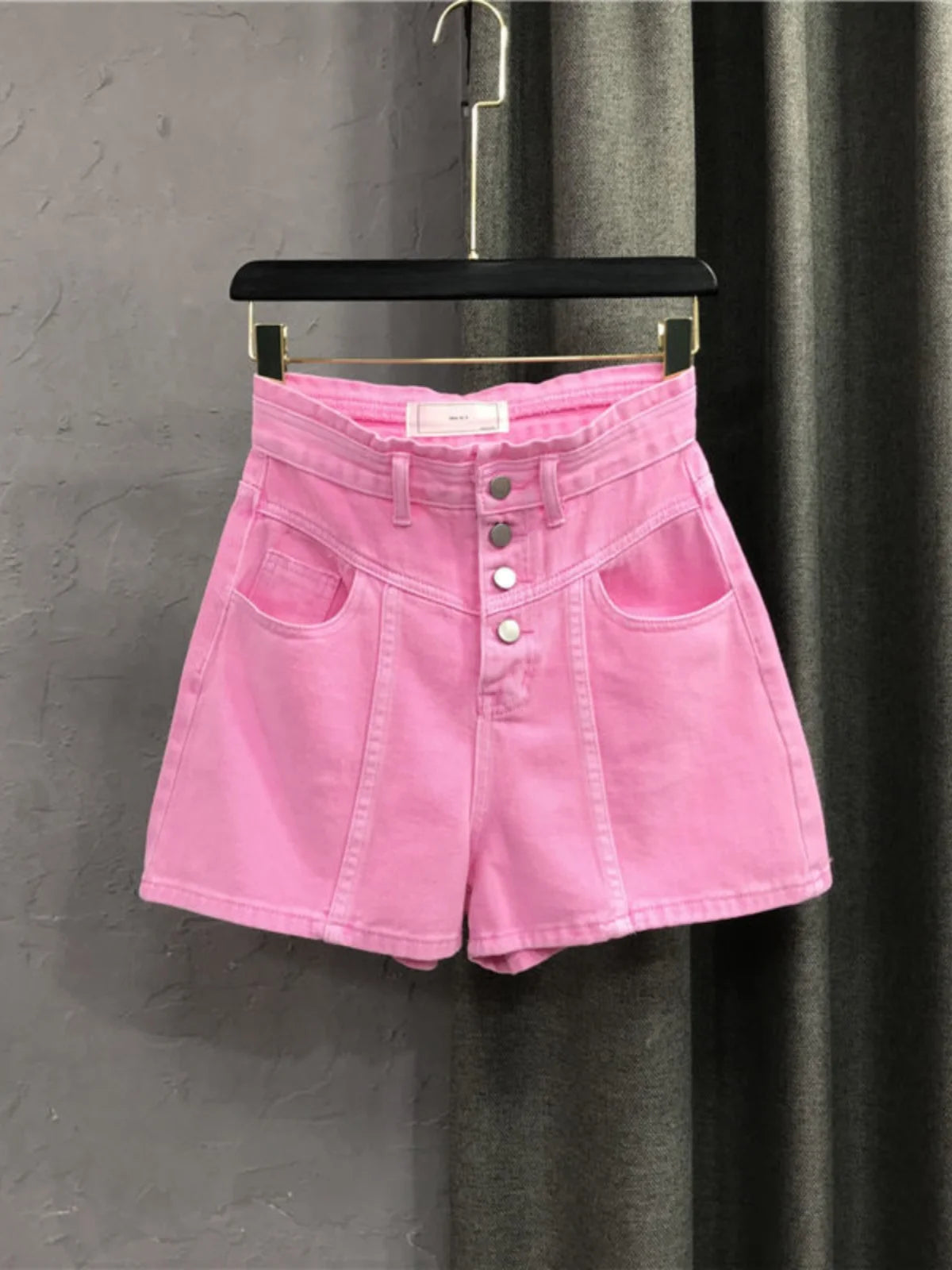 Trendy high waisted shorts cheap
