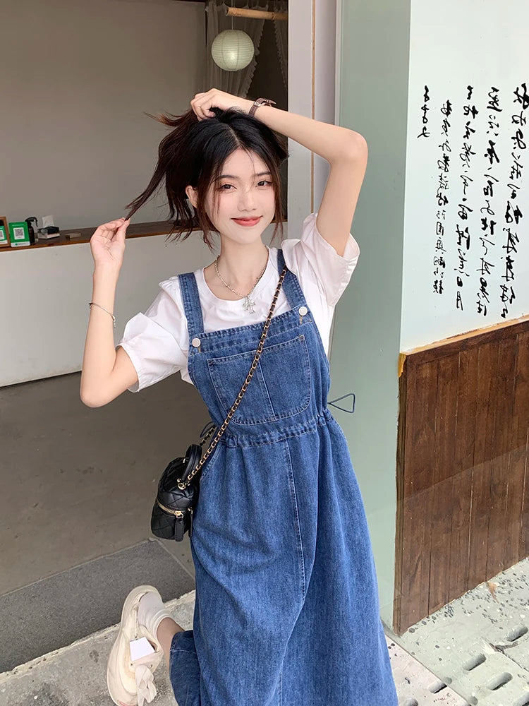 サロペット・オーバーオール・オールインワン TOGA PULLA Denim Jumper dress TOGA PULLAのオールインワン・サロペットを使った人気