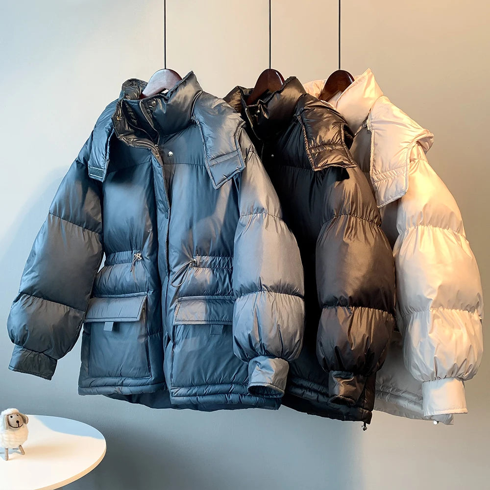 Winter Warm Thick Puffer Jacket For Men on Luulla