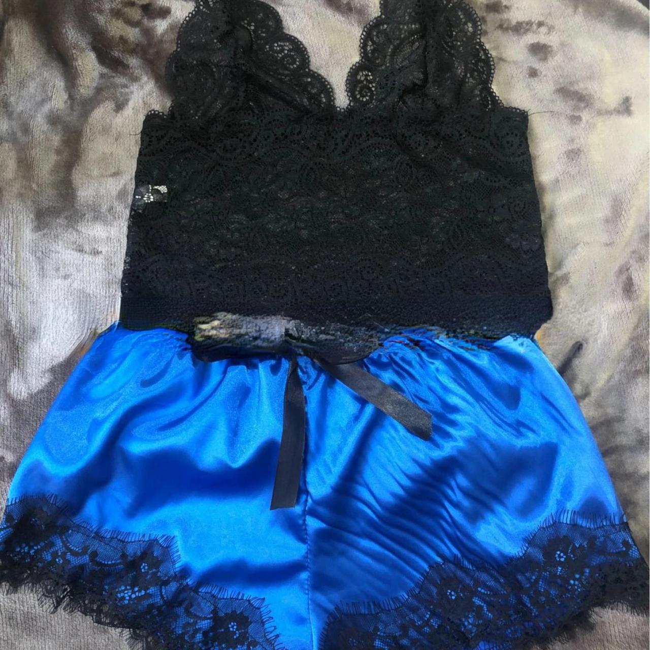 Lace Bow Decorative Lingerie Set – Hoop Stitching Crafted Suit