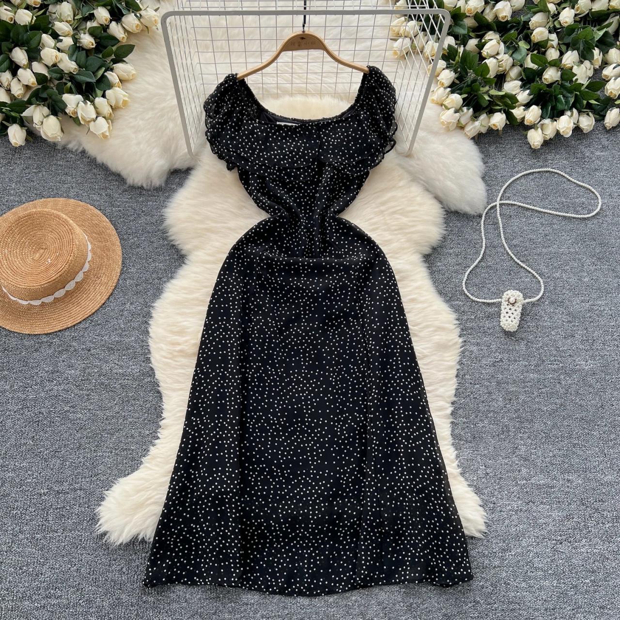 chinese dress ladies Light Blue Midi Summer Dress with Strappy Open Back– PromGirl