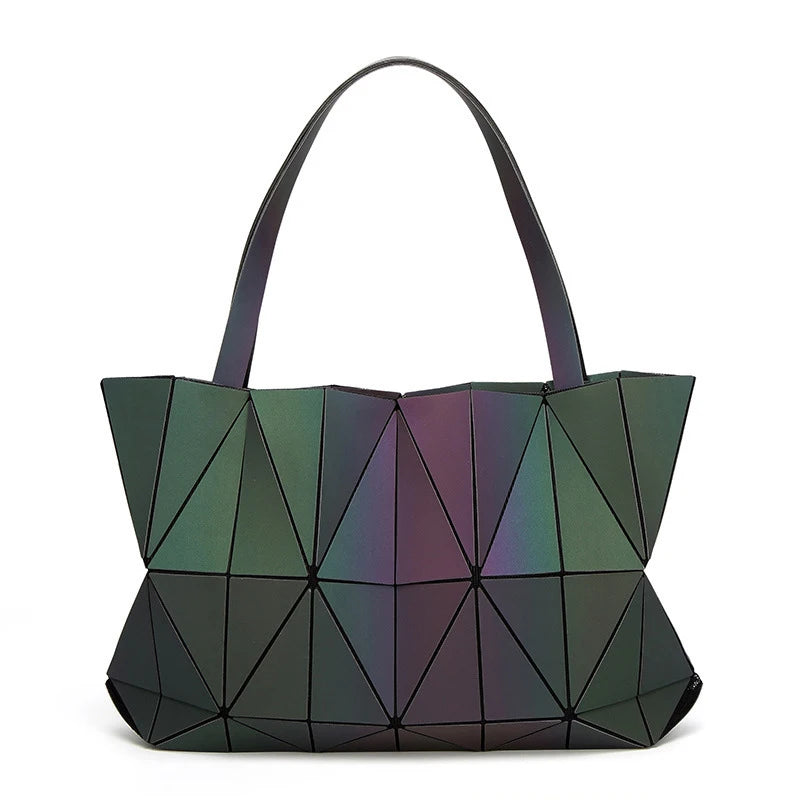 Geometric holographic bag new arrivals