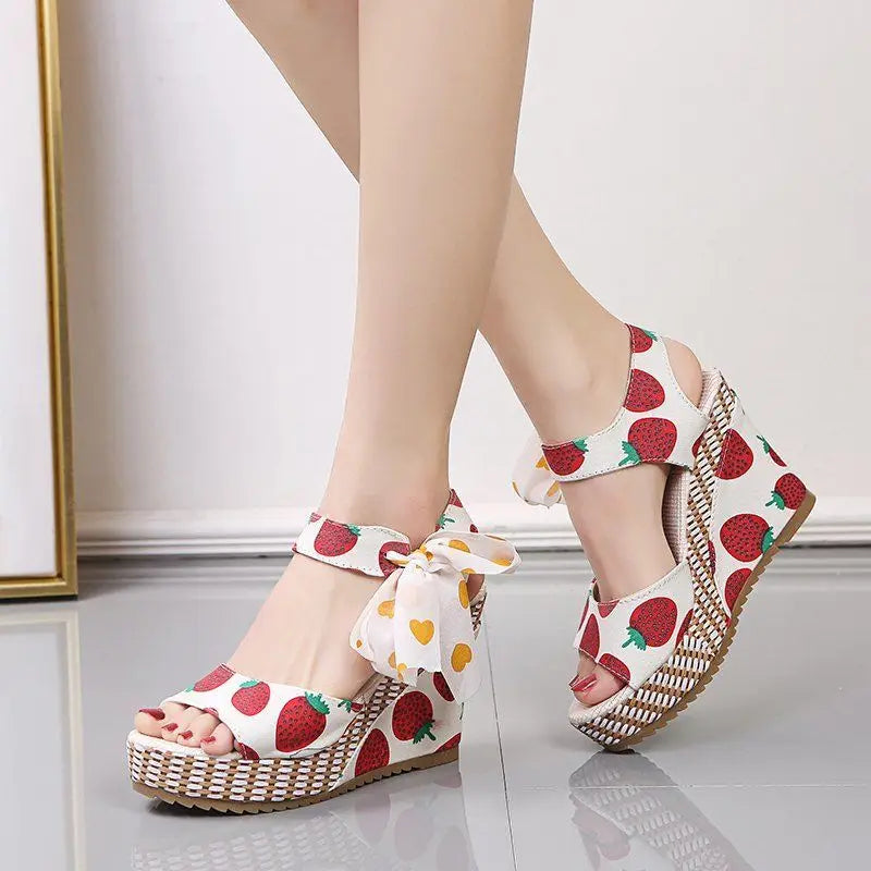 Fun summer wedges discount