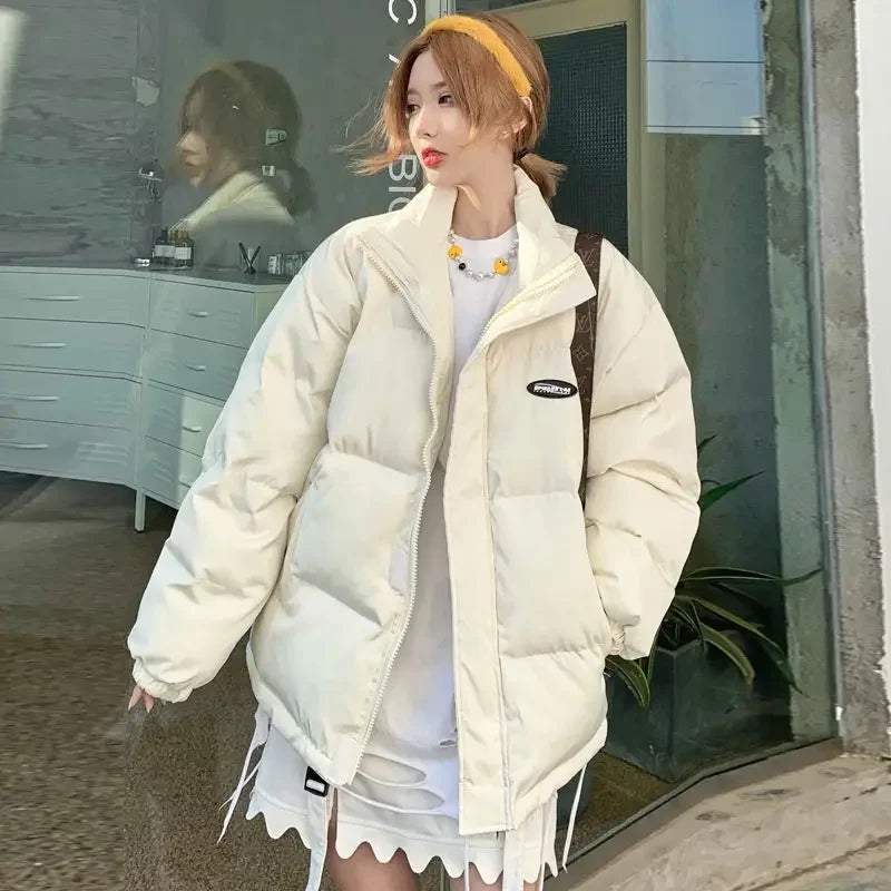 Womens oversized puffer jacket 2025