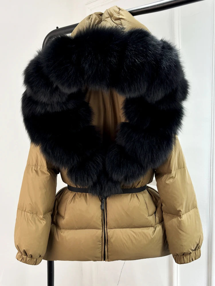 Winter Fur Collar Down Jacket