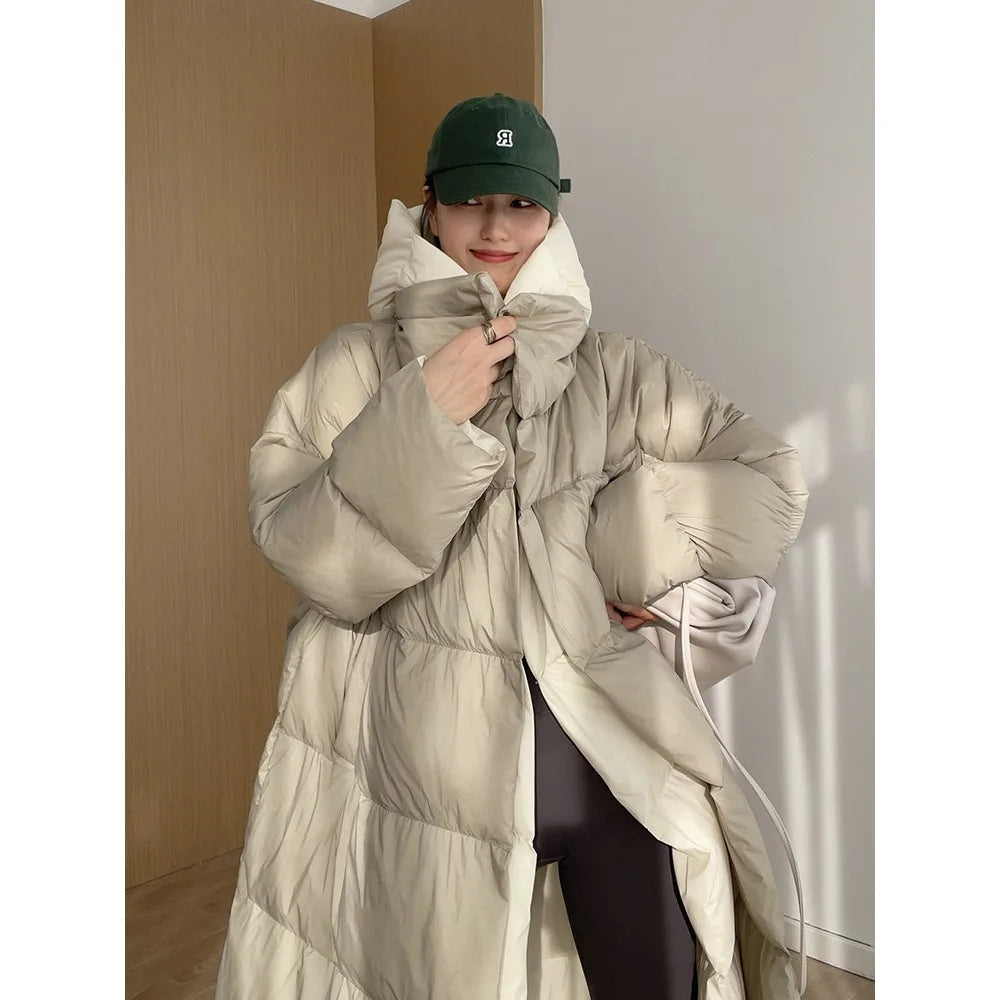 Oversized Puffer Jacket for Women Winter Warmth