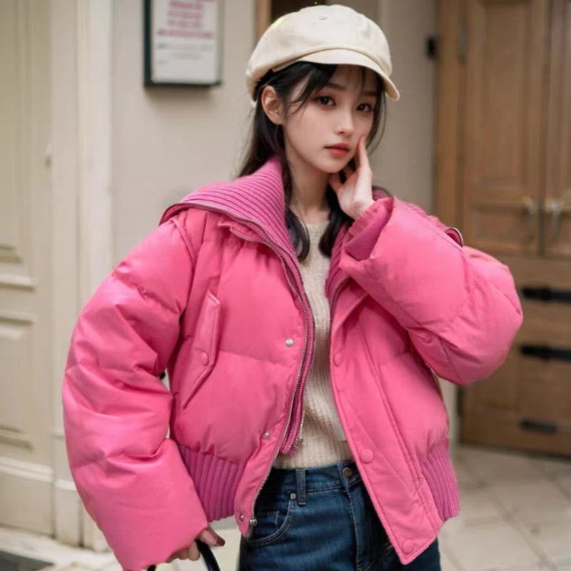 Pink cozy jacket new arrivals