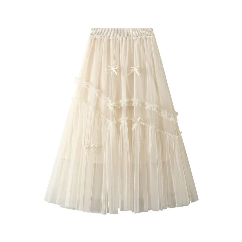 Soft layered tulle skirt clearance
